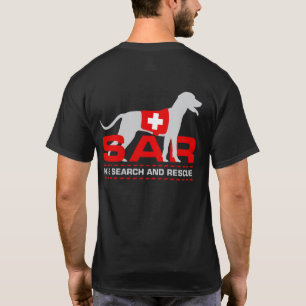 T-shirt Recherche K-9 et délivrance - SAR