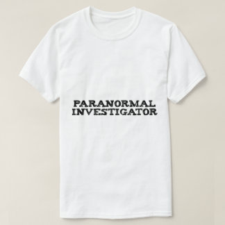 T-shirt Recherche paranormale Chasse aux fantômes