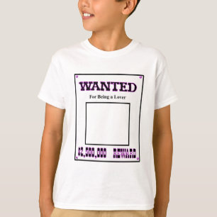 T-shirt Recherché Pour Être Un Amoureux Violet Le MUSÉE Za