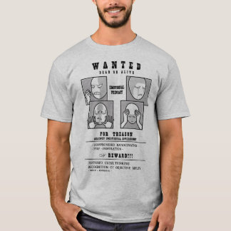 T-shirt RECHERCHÉ : Primauté émotive MORTE OU VIVANTE