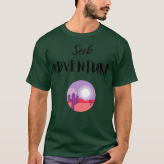 T-shirt Rechercher l'aventure