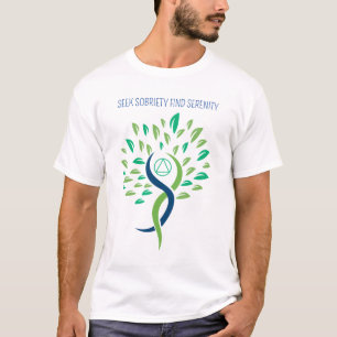 T-shirt Recherchez la Sobriété Trouvez la Sérénité - Chemi