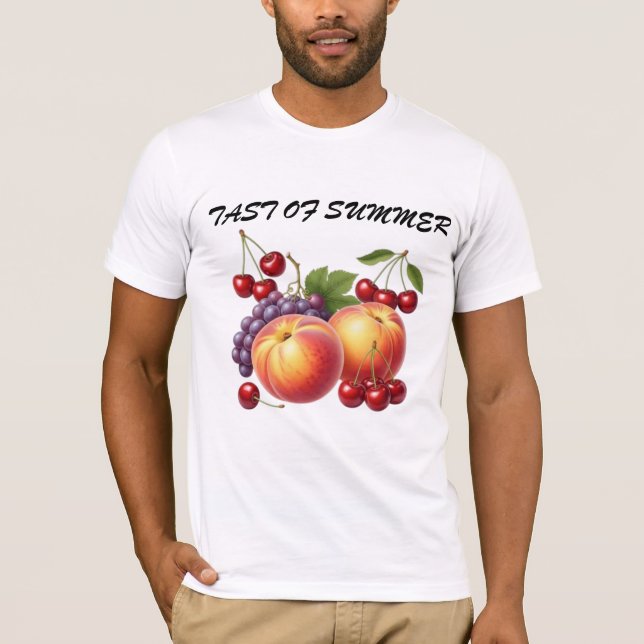 T-shirt Récolte estivale de fruits (Devant)