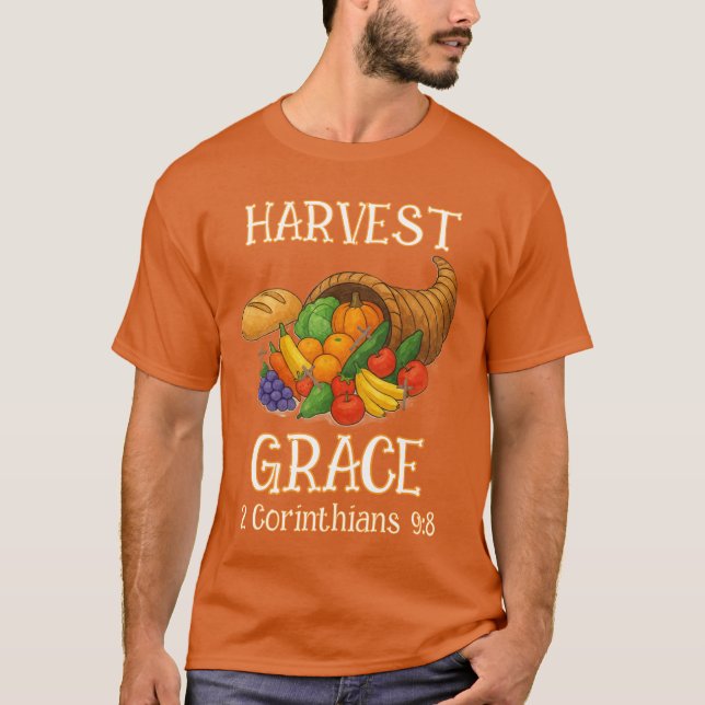 T-shirt Récolter la grâce (Devant)