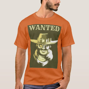 T-shirt RÉCOMPENSE Recherchée POUR L'ANCIENNE OUTLAW DE CO