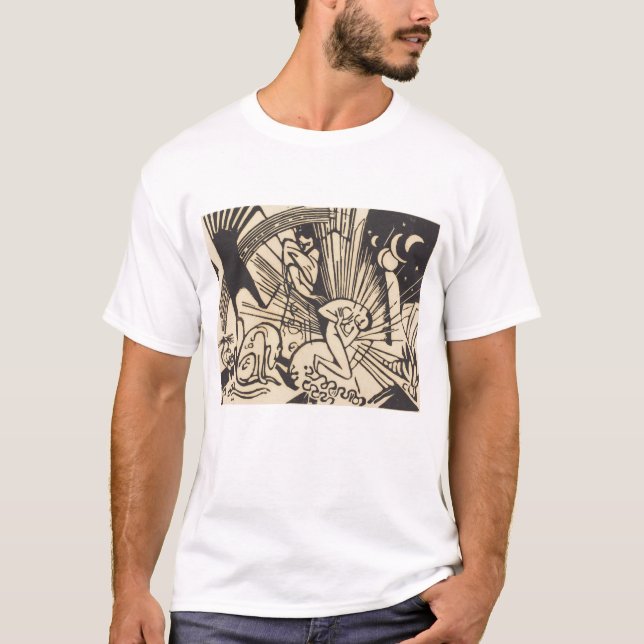 T-shirt Réconciliation Versoehnung de Franz Marc | (Devant)