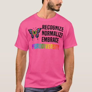 T-shirt Reconnaître la normalisation intégrer la neurodive