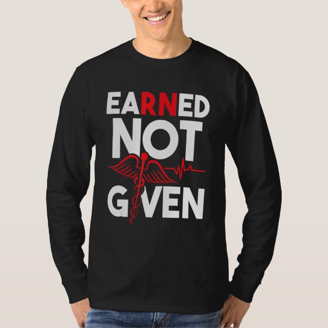 T-shirt Reçu - Infirmière inscrite Infirmière infirmière i (Devant)