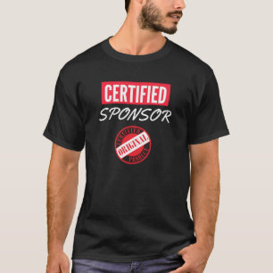 T-shirt Récupération alcoolique du commanditaire certifié