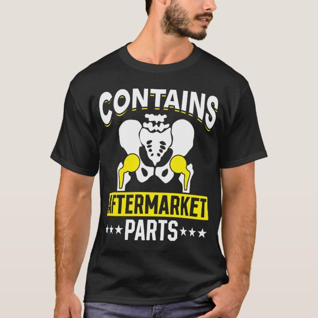 T-shirt Récupération de chirurgie de remplacement de hanch (Devant)