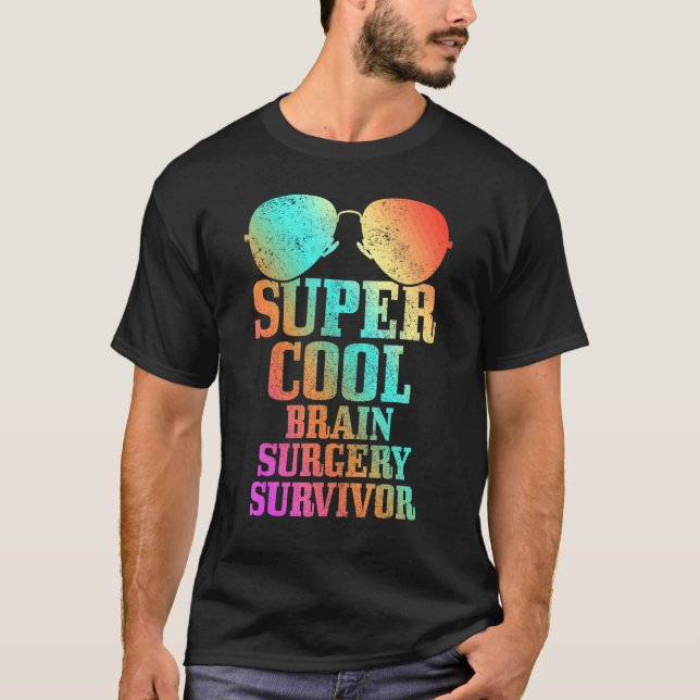 T-shirt Récupération de la chirurgie du cerveau - Bien obt (Devant)