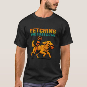 T-shirt Récupération de premier down Football drôle Retrie