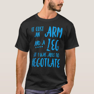 T-shirt Récupération du bras de jambe de l'Humour amputé