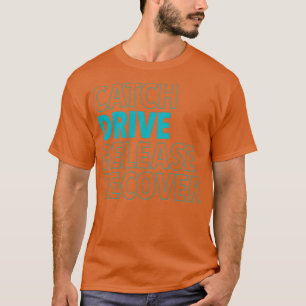 T-shirt Récupérer Aqua Récupérer le lecteur Catch