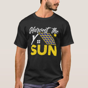 T-shirt Récupérer l'énergie solaire renouvelable Sun Solar