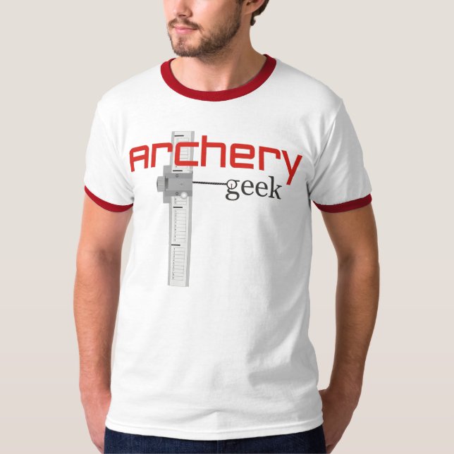 T-shirt recurve le geek (Devant)