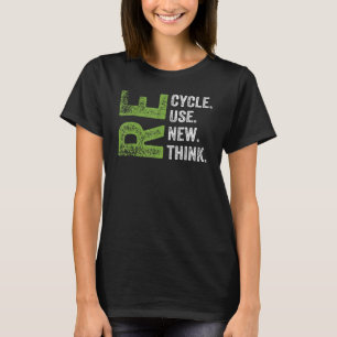 T-shirt RECYCLE RÉUTILISER RENOUVEAU Jour des terres REPEN