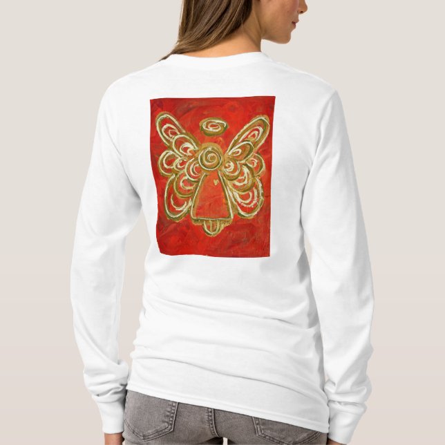 T-shirt Red Angel (Image sur le dos) (Dos)