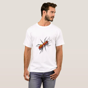 T-shirt Red Ant Crawling