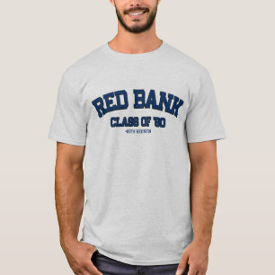 T-shirt Red Bank High School Class de 1980 45e Réunion