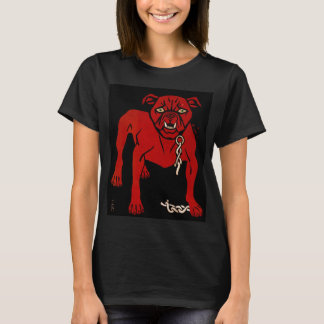 T-shirt Red Bulldog