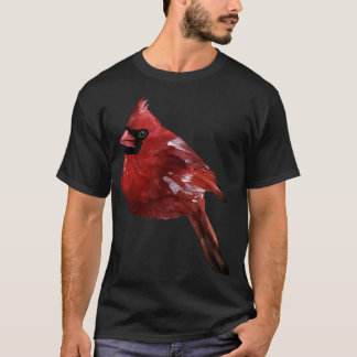 T-shirt Red Cardinal Bird