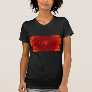 T-shirt RED DAHLIA FLEURS Abstraites florales