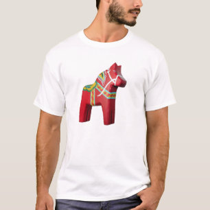 T-shirt Red Dala Horse
