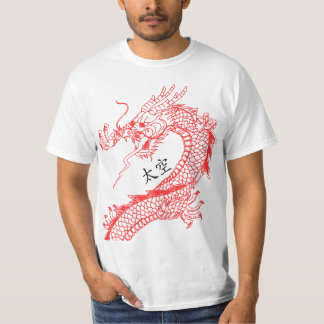 T-shirt Red Dragon