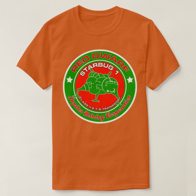 T-shirt Red Dwarf Starbug (Design devant)