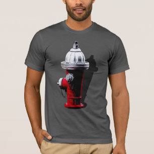 T-shirt Red Fire Hydrant New York