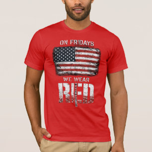 T-shirt RED Friday : Se souvenir de tous ceux qui sont dép