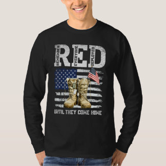T-shirt RED Friday Souvenez-vous de tous déployés chaque v