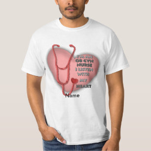 T-shirt Red Heart ObGyn Nurse