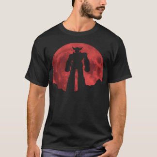T-shirt Red Moon - Grendizer Ufo Robot