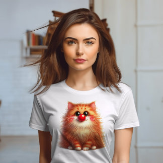 T-shirt Red Nose Day Kitty