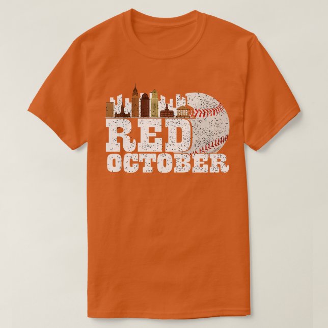 T-shirt Red October Philadelphia (Design devant)