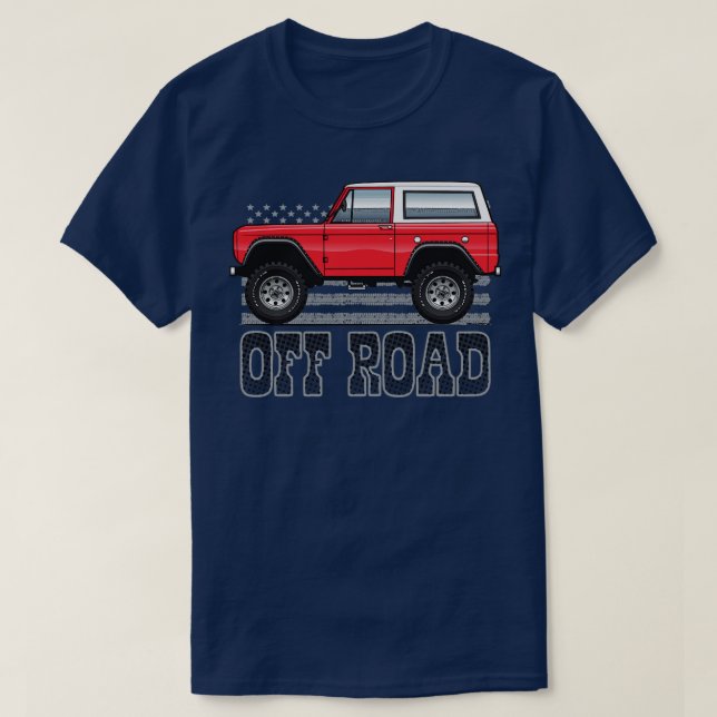 T-shirt Red OffRoad (Design devant)