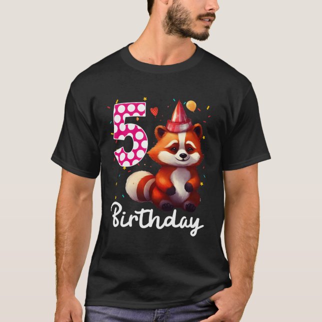 T-shirt Red Panda 5E I M 5 (Devant)