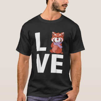 T-shirt Red Panda Animal Red Panda
