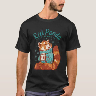 T-shirt Red Panda Bambrewing Company Café
