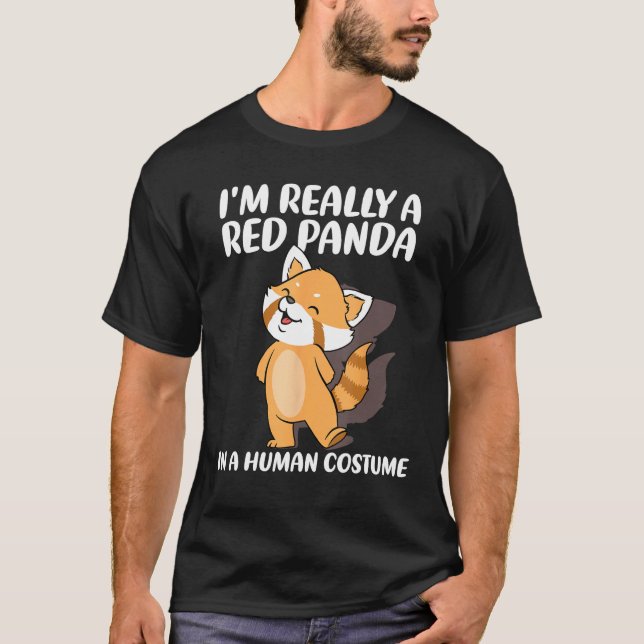 T-shirt Red Panda  Halloween Costume Red Pandas (Devant)