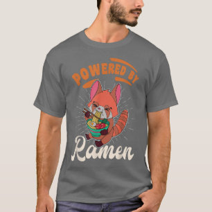 T-shirt Red Panda Ramen Noodle Japan Cuisine japanese Asia