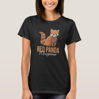 T-shirt Red Panda Whisperer For A Red Panda Zoo Keeper