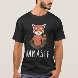 T-shirt Red Panda Yoga