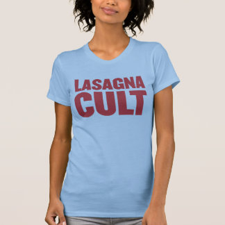 T-shirt *RED PRINT* de culte de lasagne