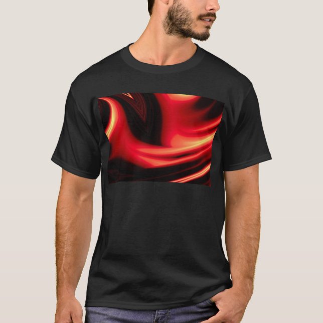 T-shirt Red Road - Abstrait moderne (Devant)