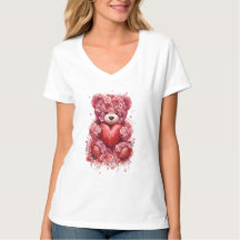 “Red Rose Teddy Bear – Cute Valentine Gift for Her