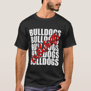 T-shirt Red School Sports Fan Team Spirit