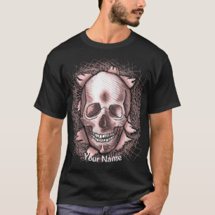 T-shirt Red Skull Ripper